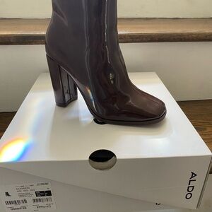 Aldo Women's Musimon Burgundy Heeled Boots